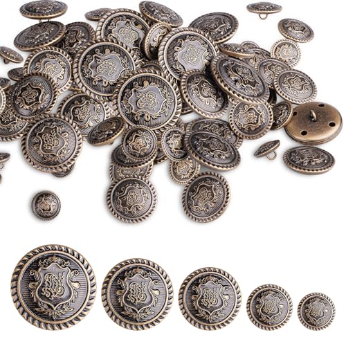 milaosk 50 Stück Knöpfe Metall,Vintage Knöpfe Bronze Knöpfe zum Annähen mit Schaft Trachtenknöpfe Ösenknöpfe für Jacken,Anzüge,Mäntel,Uniformen DIY 15mm 18mm 23mm 25mm 30mm milaosk 50 Stück Knöpfe Metall,Vintage Knöpfe Bronze Knöpfe zum Annähen mit Schaft Trachtenknöpfe Ösenknöpfe für Jacken,Anzüge,Mäntel,Uniformen DIY 15mm 18mm 23mm 25mm 30mm von milaosk