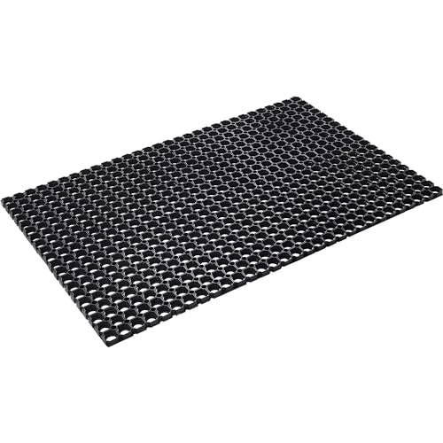 Miltex Schmutzfangmatte, Schwarz, 80 x 120 cm von miltex