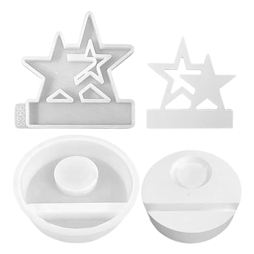 Silikonform Kerzenhalter, Harz Epoxid Gießform Kerzenhalter, Silikonform Kerzenhalter Mit Sockel, Ostern Silikonform, Silikon Kerzenhalterform, Einzigartige Doppelstern Kerzenständer Harzformen Silikonform Kerzenhalter, Harz Epoxid Gießform Kerzenhalter, Silikonform Kerzenhalter Mit Sockel, Ostern Silikonform, Silikon Kerzenhalterform, Einzigartige Doppelstern Kerzenständer Harzformen von mimika