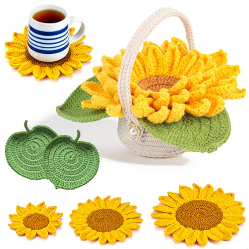 mimzemamz Häkel Set,Häkelset für Anfänger mit Anleitung,Crochet Set,Topfpflanze Untersetzer Handmade DIY Häkeln Material Wolle Geeignet Geschenke und a Untersetzer für Den Innenbereich mimzemamz Häkel Set,Häkelset für Anfänger mit Anleitung,Crochet Set,Topfpflanze Untersetzer Handmade DIY Häkeln Material Wolle Geeignet Geschenke und a Untersetzer für Den Innenbereich von mimzemamz