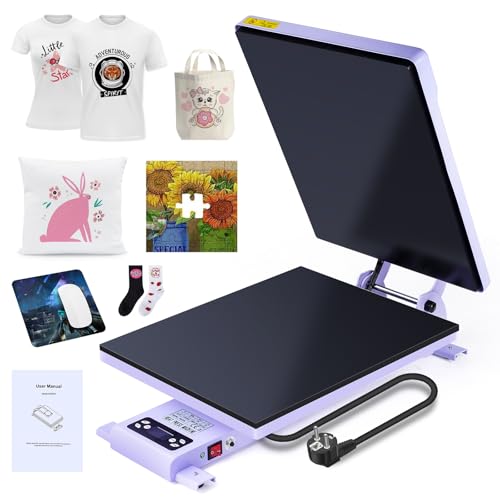 Mindmed 40x50cm Elektrische Heat Press Maschine Zertifizierte Transferpresse Mit LCD-Temperaturregler & Not-Aus-Taste 220V Automatikpresse Für Textilien 58x38x22cm Mindmed 40x50cm Elektrische Heat Press Maschine Zertifizierte Transferpresse Mit LCD-Temperaturregler & Not-Aus-Taste 220V Automatikpresse Für Textilien 58x38x22cm von mindmed