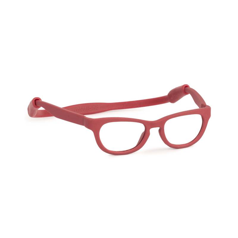 Puppen-Brille Durchsicht In Rot von miniland