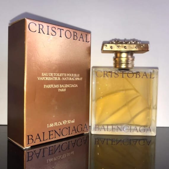 Balenciaga Cristobal Eau De Toilette 50 Ml Jahr 1998 Rar Vintage Geschenküberraschung Für Ihr Sammlerstück Selten von miniperfumes