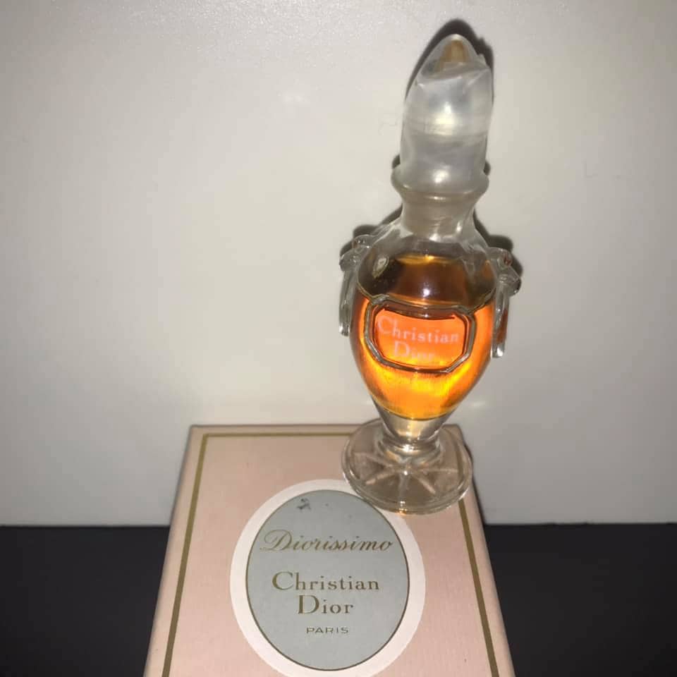 Christian Dior - Diorissimo Amphore Pures Parfum 7, 5 Ml Mit Box Vintage, Raritat von miniperfumes