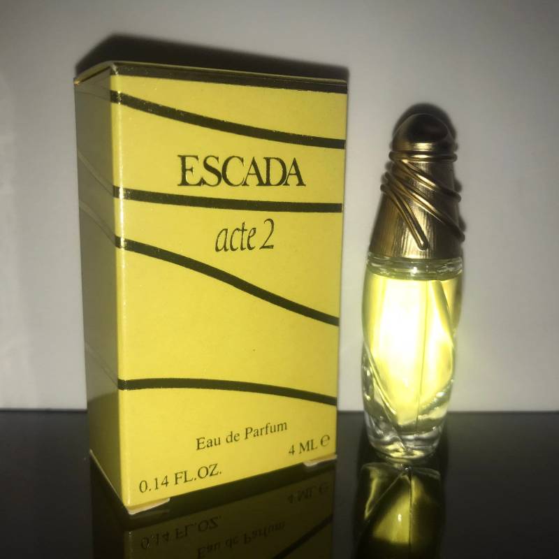 Escada Acte 2 Eau De Parfum 4 Ml Jahr 1995 von miniperfumes