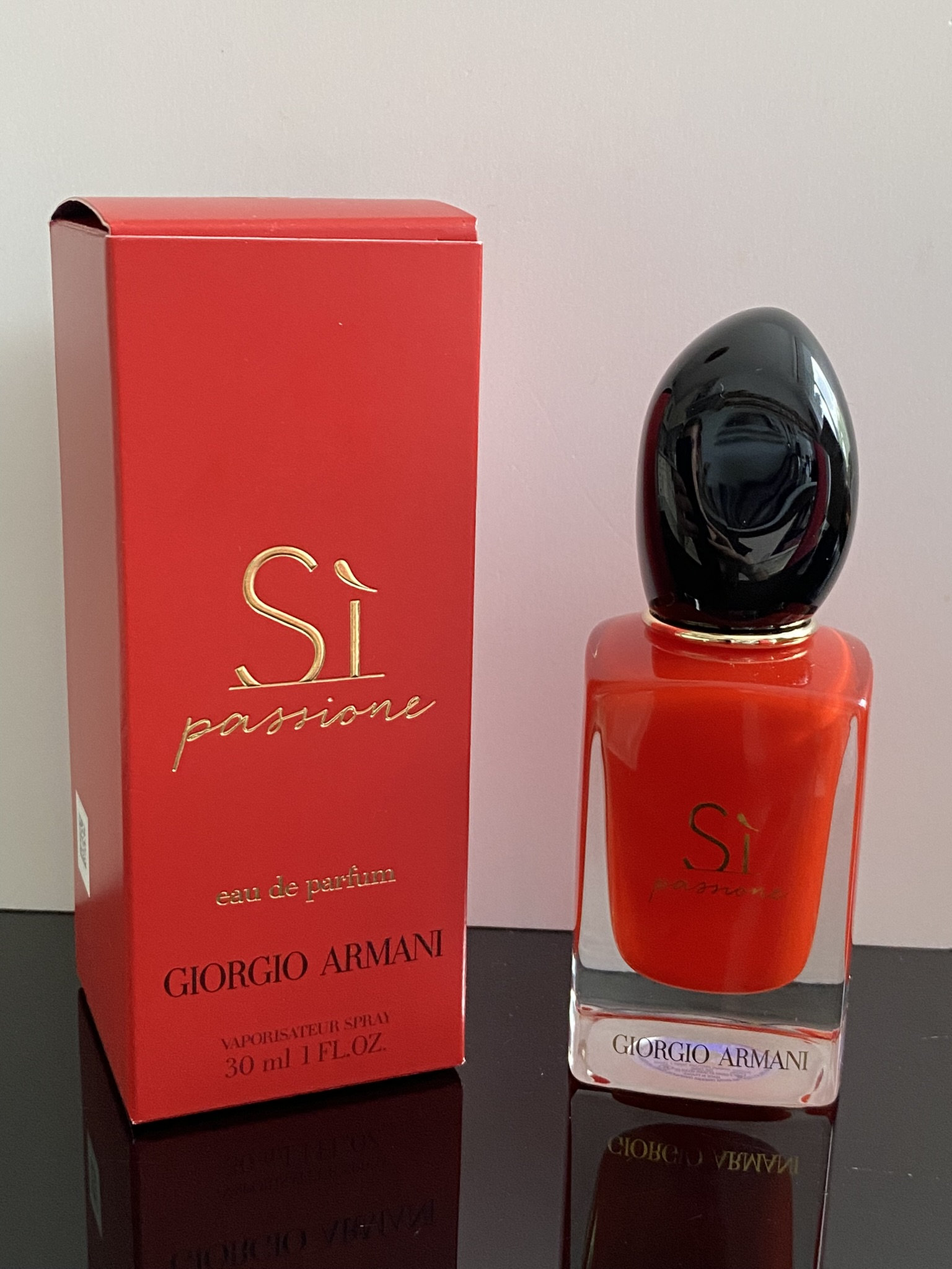 Giorgio Armani Si Passione Eau De Parfum 30 Ml Jahr 2001 von miniperfumes