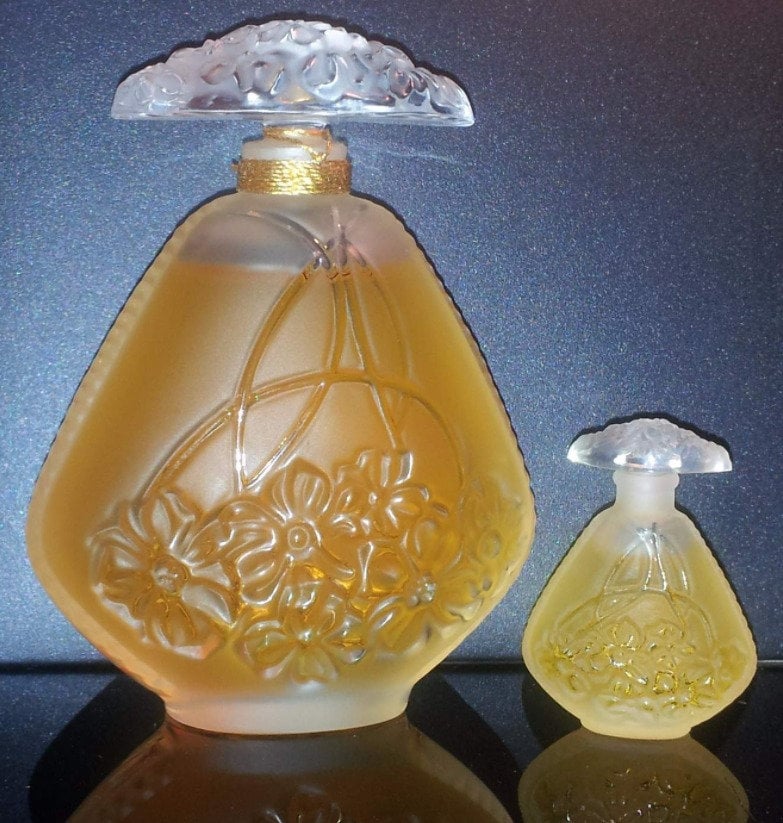 Lalique - Cristal Collection | 1995 Jasmin 60 Ml + Extrait Mini 4, 5 2x Pures Parfüm Edition Limitée von miniperfumes
