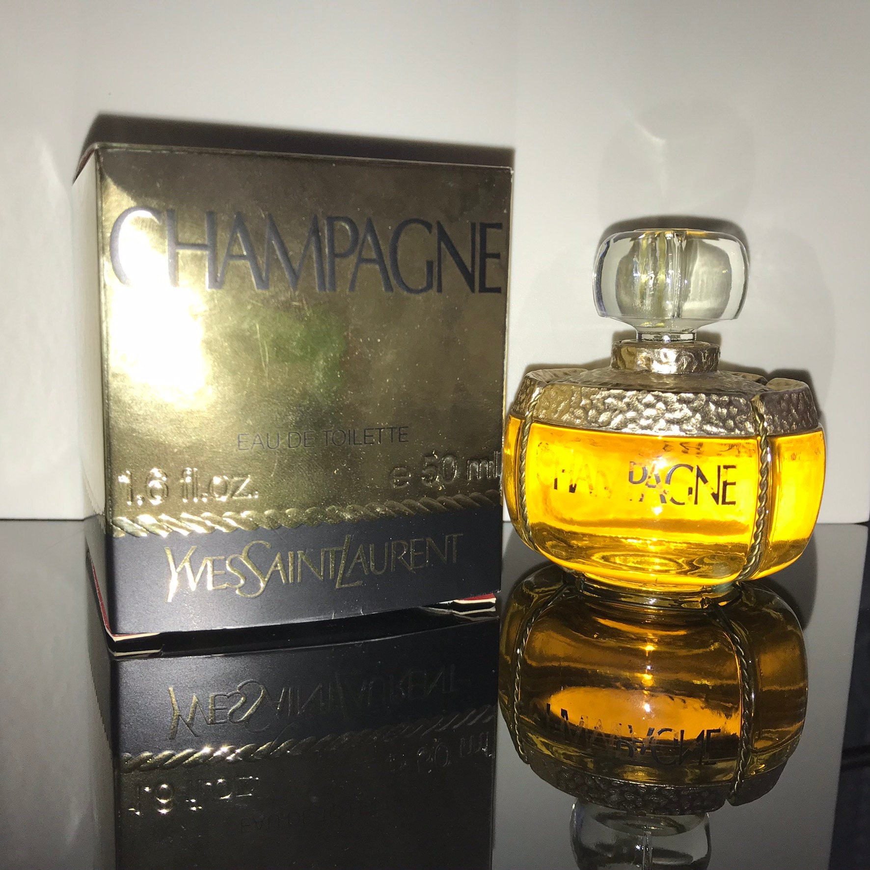 Sammler Flasche - Champagner Edt 50 Ml Mit Box Vintage Rarität Sammler Flasche - Champagner Edt 50 Ml Mit Box Vintage Rarität von miniperfumes