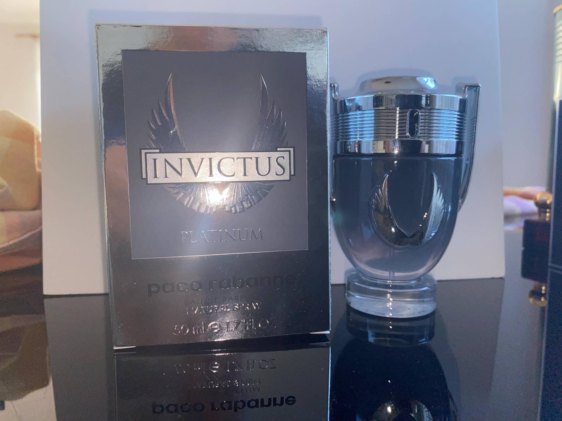 Invictus Platinum Eau De Parfum 50 Ml Als Geschenk Für Ihn Geeignet, Aus Eigener Kollektion Original Must Have Mit Box Invictus Platinum Eau De Parfum 50 Ml Als Geschenk Für Ihn Geeignet, Aus Eigener Kollektion Original Must Have Mit Box von miniperfumes