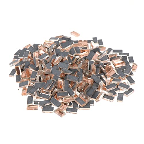400 Stück Flachrückige Glascharms für Diy Projekte Champagnerfarbene Bastelsteine für Handyhüllen Schmuck und Dekorationen Kinderfreundlich und Hautverträglich 400 Stück Flachrückige Glascharms für Diy Projekte Champagnerfarbene Bastelsteine für Handyhüllen Schmuck und Dekorationen Kinderfreundlich und Hautverträglich von minkissy