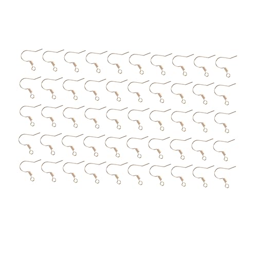 50 Stück Ohrhakenmaterial dünn klein Ohrringhaken Ohrdraht Kreis Hochzeit handgefertigter Ohrhaken Schmuck Ohrhaken Draht Ohrhaken selber machen Fischhaken-Ohrdraht Metall Golden 50 Stück Ohrhakenmaterial dünn klein Ohrringhaken Ohrdraht Kreis Hochzeit handgefertigter Ohrhaken Schmuck Ohrhaken Draht Ohrhaken selber machen Fischhaken-Ohrdraht Metall Golden von minkissy