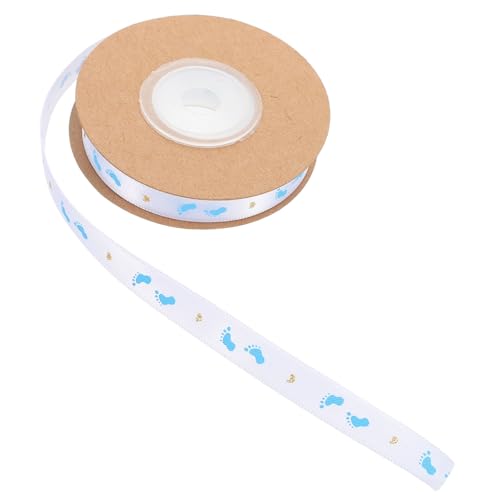 minkissy 1 Rolle Gold Stempelband Geschenkband für Babys DIY Geschenkband geschenkverpackung Geburtstagsband Alles zum Geburtstag Ribbon Bastelband Polyester Sky-blue minkissy 1 Rolle Gold Stempelband Geschenkband für Babys DIY Geschenkband geschenkverpackung Geburtstagsband Alles zum Geburtstag Ribbon Bastelband Polyester Sky-blue von minkissy