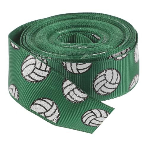 minkissy 1 Rolle Yards Volleyball Dekorationsband Dunkelgrün Hochwertiges Sportband für Bastelprojekte Geschenkverpackungen Diy Partydekorationen und Blumenarrangements minkissy 1 Rolle Yards Volleyball Dekorationsband Dunkelgrün Hochwertiges Sportband für Bastelprojekte Geschenkverpackungen Diy Partydekorationen und Blumenarrangements von minkissy