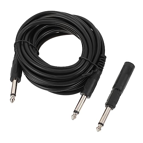 minkissy 1 Satz Guitar Cable Professionelles Instrumentenkabel mit Adapter für Gitarre Bass und Audiogeräte Flexibel Tragbar und Schnelle Signalübertragung für Optimale Klangqualität von minkissy