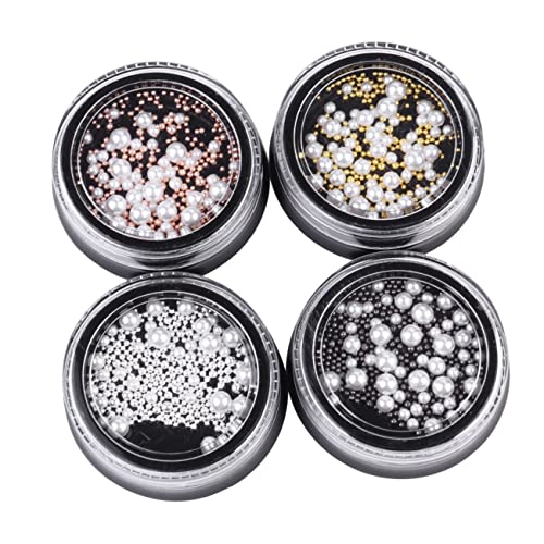 minkissy 1 Satz Maniküre-perlen Nail-art-dekorationen Mädchen Nagelkunstperlen Anhänger Für Nägel Diy Maniküre Zubehör 4box minkissy 1 Satz Maniküre-perlen Nail-art-dekorationen Mädchen Nagelkunstperlen Anhänger Für Nägel Diy Maniküre Zubehör 4box von minkissy
