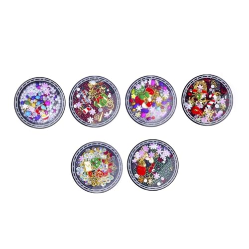 minkissy 1 Satz Weihnachts Nagelkunst Ornamente Nagelkunst Strasssteine Weihnachts Nagelkunst Dekorationen Nagelkunst Zubehör Nagelkunst Charms Weihnachts Nagel Strasssteine 6Boxen minkissy 1 Satz Weihnachts Nagelkunst Ornamente Nagelkunst Strasssteine Weihnachts Nagelkunst Dekorationen Nagelkunst Zubehör Nagelkunst Charms Weihnachts Nagel Strasssteine 6Boxen von minkissy