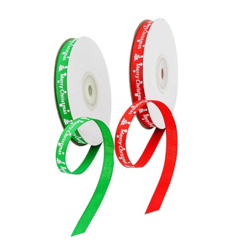 minkissy 1 Satz Weihnachtsband Ribbon Bandfeile Weihnachtssdeko Weihnachts Geschenkband Bandalette Rotes Band Schleife Geschenkbänder Ein Verpackungsband Party-requisite Polyester 2 Stück minkissy 1 Satz Weihnachtsband Ribbon Bandfeile Weihnachtssdeko Weihnachts Geschenkband Bandalette Rotes Band Schleife Geschenkbänder Ein Verpackungsband Party-requisite Polyester 2 Stück von minkissy