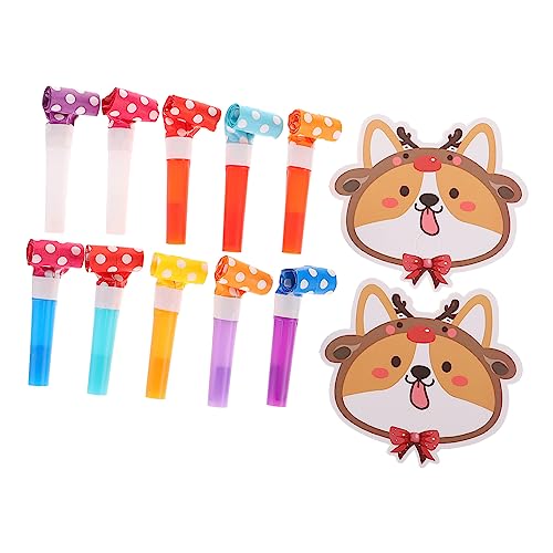 minkissy 10 Sätze Teiliges Party mit Bunten Cartoon Corgi Noisemaker Pfeifen Lustige Geburtstags Tröten für Familienfeiern Einfache Handhabung als Mitgebsel und Partyspaß minkissy 10 Sätze Teiliges Party mit Bunten Cartoon Corgi Noisemaker Pfeifen Lustige Geburtstags Tröten für Familienfeiern Einfache Handhabung als Mitgebsel und Partyspaß von minkissy
