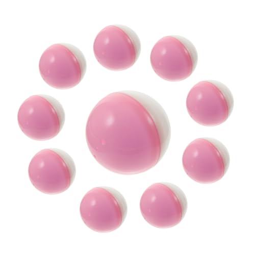 minkissy 10 Stück Befüllbare Runde Kapseln Transparente Party Geschenkboxen für Süßigkeiten und Deko für Ostern Tombola und Feste mit Luftlöchern Farben Zufällig Farbe von minkissy