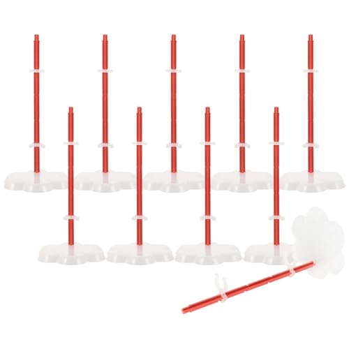minkissy 10 Stück Doll Stand Holder Teiliges Verstellbarer Puppenständer für Stabilen Halt Höhe Durchmesser für Puppenausstellungen und Schaufensterdekoration minkissy 10 Stück Doll Stand Holder Teiliges Verstellbarer Puppenständer für Stabilen Halt Höhe Durchmesser für Puppenausstellungen und Schaufensterdekoration von minkissy