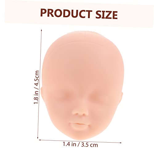 minkissy 10 Stück Puppenköpfe zum Basteln und Schminken Realistische Puppenköpfe ohne Rahmen als Übungsköpfe für Make Up Puppendeko und Puppenreparatur DIY Bastelzubehör für Sammler von minkissy