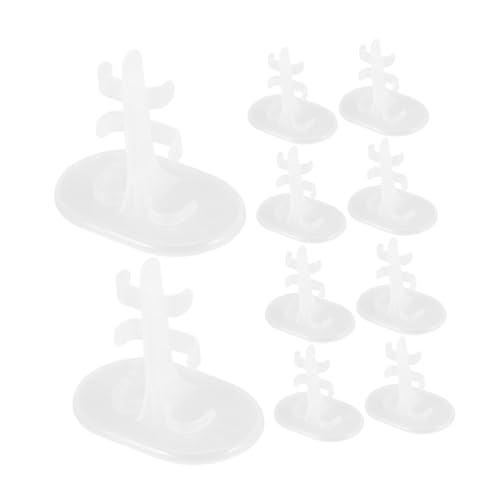minkissy 10 Stück Puppenständer Doll Display Ständer aus Robustem Material Einfach zu Montieren Stabiler Halter für Sammelfiguren und Plüschpuppen für Tisch und Regalpräsentation von minkissy