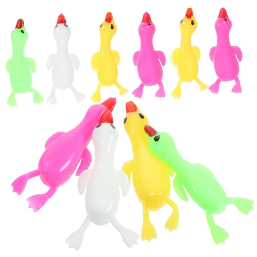 minkissy 10 Stück Teiliges Elastisches Zwillen Gänsespielzeug aus Sicherem TPR Decompression Finger Lustiges Party Mitgebsel für Erwachsene Stressabbau und Outdoor minkissy 10 Stück Teiliges Elastisches Zwillen Gänsespielzeug aus Sicherem TPR Decompression Finger Lustiges Party Mitgebsel für Erwachsene Stressabbau und Outdoor von minkissy