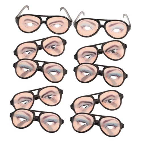 minkissy 10 Stück Teiliges Lustige Kostümbrillen mit Witzigen Augen Bequemes Halloween Party Accessoire für Erwachsene Auffällige Spaßbrillen für Fasching und Mitgebsel minkissy 10 Stück Teiliges Lustige Kostümbrillen mit Witzigen Augen Bequemes Halloween Party Accessoire für Erwachsene Auffällige Spaßbrillen für Fasching und Mitgebsel von minkissy