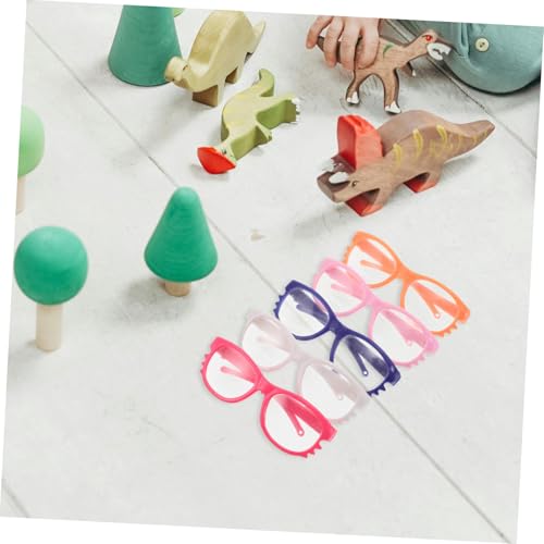 minkissy 10 Stück Teiliges Mini Brillen für Puppen Bunte Kleine Kunststoffrahmen Sicher und Robust Zubehör für Fantasievolles Rollenspiel und Kreatives Verkleiden von Mädchen minkissy 10 Stück Teiliges Mini Brillen für Puppen Bunte Kleine Kunststoffrahmen Sicher und Robust Zubehör für Fantasievolles Rollenspiel und Kreatives Verkleiden von Mädchen von minkissy