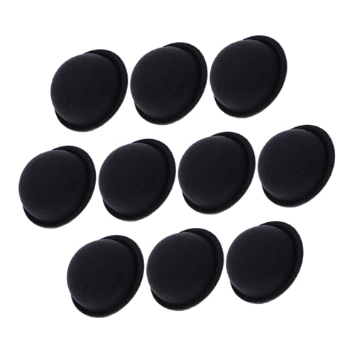 minkissy 10 Stück Teiliges Mini Zylinderhüte Schwarz Kleine Puppenhüte zum Basteln Leichte Dekorative Mini Hüte für DIY Bastelprojekte Puppen Schneemann und Clown Accessoires von minkissy