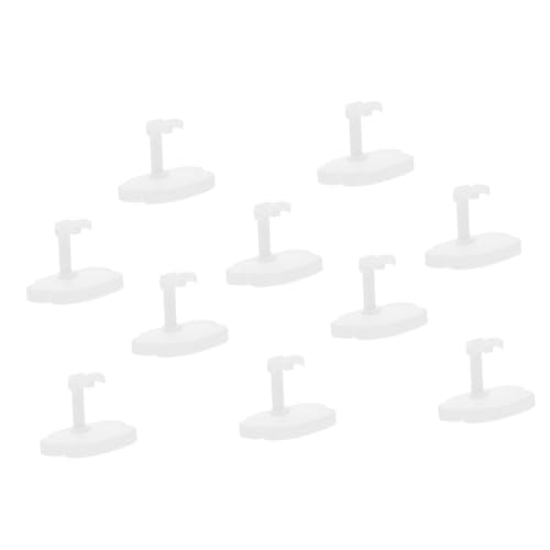 minkissy 10 Stück Teiliges Puppenständer Stabile Figuren Display Ständer für Puppen und Kleine Sammlerstücke Platzsparend Leicht und Vielseitig für Haus und Shop von minkissy