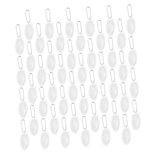 minkissy 100 Stück PVC Etiketten für Kleidung Down Jacke Hängeetiketten mit Trendigem Blasendesign Vielseitig Einsetzbar für Mode und Accessoires von minkissy