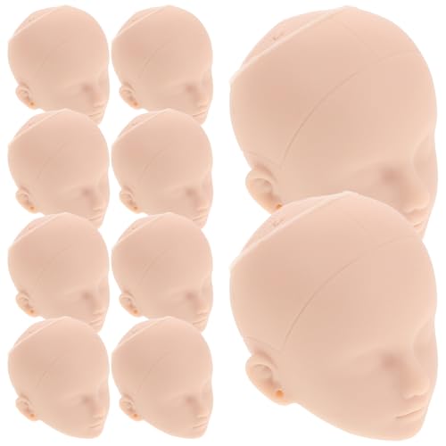 minkissy 10Stücke Puppenköpfe aus Kunststoff zum Üben von Make Up DIY Bastelprojekte Zubehör für Kosmetiktraining Gesichtsbemalung und Kreative Puppenherstellung minkissy 10Stücke Puppenköpfe aus Kunststoff zum Üben von Make Up DIY Bastelprojekte Zubehör für Kosmetiktraining Gesichtsbemalung und Kreative Puppenherstellung von minkissy