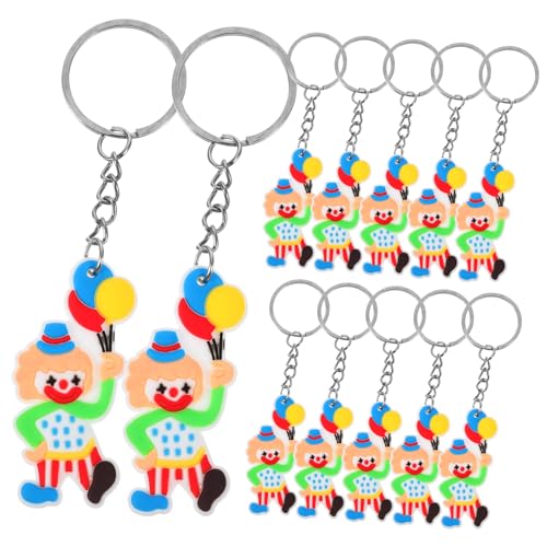 minkissy 12 Stück Clown Schlüsselanhänger für Lustige Taschen Rucksackdekoration Partygeschenk für Freunde Familie minkissy 12 Stück Clown Schlüsselanhänger für Lustige Taschen Rucksackdekoration Partygeschenk für Freunde Familie von minkissy