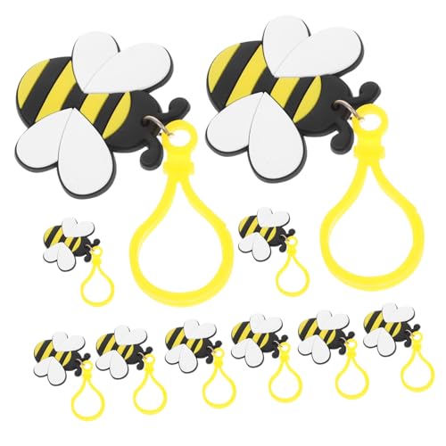 minkissy 12 Stück Teiliges Bee Keychain mit Niedlichem Bienenanhänger Dekorativer Schlüsselring für Taschen und Rucksäcke Kompakt und Robust als und Partydeko Zufällige Zufällige Farbe minkissy 12 Stück Teiliges Bee Keychain mit Niedlichem Bienenanhänger Dekorativer Schlüsselring für Taschen und Rucksäcke Kompakt und Robust als und Partydeko Zufällige Zufällige Farbe von minkissy
