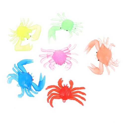 minkissy 12 Stück Teiliges Meerestiere aus Weichem Umweltfreundlichem TPR Realistische Krabbenmodelle Bunte Mischung Robustes Meereslebewesen Lernspielzeug für Jungen und Mädchen minkissy 12 Stück Teiliges Meerestiere aus Weichem Umweltfreundlichem TPR Realistische Krabbenmodelle Bunte Mischung Robustes Meereslebewesen Lernspielzeug für Jungen und Mädchen von minkissy