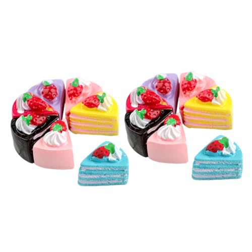 minkissy 12 Stück Teiliges Miniatur Kuchenmodell Künstliche Desserts für Puppenhaus Dekoration Gemischte Farben Resin Lebensmittel für DIY Projekte und Heimdekoration minkissy 12 Stück Teiliges Miniatur Kuchenmodell Künstliche Desserts für Puppenhaus Dekoration Gemischte Farben Resin Lebensmittel für DIY Projekte und Heimdekoration von minkissy