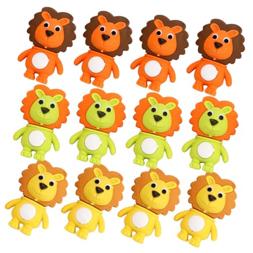 minkissy 12 Stück Teiliges Radiergummi mit Tiermotiven Abriebbeständig Kindgerecht Niedliche Löwenform Kreatives Mini Schulzubehör als Kindergeburtstag Mitgebsel und Zufällige Farbe minkissy 12 Stück Teiliges Radiergummi mit Tiermotiven Abriebbeständig Kindgerecht Niedliche Löwenform Kreatives Mini Schulzubehör als Kindergeburtstag Mitgebsel und Zufällige Farbe von minkissy