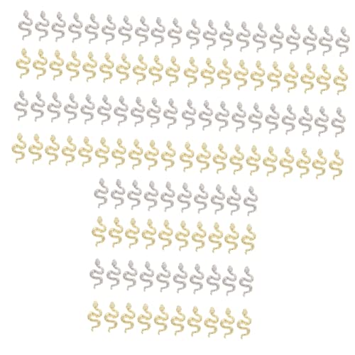 minkissy 120 Stück kleine Schlange Nail Art Schmuck Metall Nagel Schlange Tisch Konfetti Nagel Schlange Aufkleber Schlange Form Nagel Charme Flatback Strass Nagel Perlen Western Stil Zinklegierung 3D minkissy 120 Stück kleine Schlange Nail Art Schmuck Metall Nagel Schlange Tisch Konfetti Nagel Schlange Aufkleber Schlange Form Nagel Charme Flatback Strass Nagel Perlen Western Stil Zinklegierung 3D von minkissy