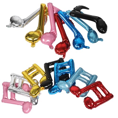minkissy 14 Stück Teiliges Musiknoten Aluminiumballon Schnelle Partydekoration Einfach Aufzublasen für Geburtstagsfeiern Babypartys Hochzeiten und Musikthemen Events minkissy 14 Stück Teiliges Musiknoten Aluminiumballon Schnelle Partydekoration Einfach Aufzublasen für Geburtstagsfeiern Babypartys Hochzeiten und Musikthemen Events von minkissy