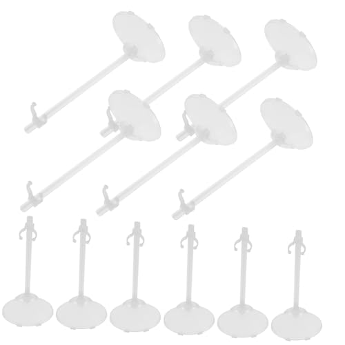 minkissy 15 Stück Teiliges Puppenständer Verstellbare Halter für Puppen und Figuren Transparenter Display Rack zur Präsentation im Kinderzimmer minkissy 15 Stück Teiliges Puppenständer Verstellbare Halter für Puppen und Figuren Transparenter Display Rack zur Präsentation im Kinderzimmer von minkissy
