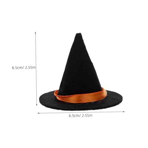 minkissy 16stücke Mini-halloween-hexenhüte Aus Schwarzem Filz Miniatur-hexenhut-ornamente Diy-bastelhüte Puppenhut-zubehör Kleine Partyhüte Für Weinflaschenhüllen Und Festliche minkissy 16stücke Mini-halloween-hexenhüte Aus Schwarzem Filz Miniatur-hexenhut-ornamente Diy-bastelhüte Puppenhut-zubehör Kleine Partyhüte Für Weinflaschenhüllen Und Festliche von minkissy