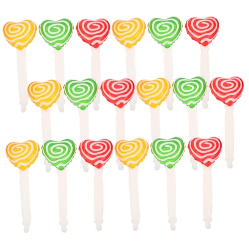 minkissy 18 Stück Teiliges Candy-partydeko Transparenten Herzförmigen Aufblasbaren Candy-ballons in Gelb Rot und Grün Bunte Lollipop-party-requisiten für Geburtstag Hochzeit und minkissy 18 Stück Teiliges Candy-partydeko Transparenten Herzförmigen Aufblasbaren Candy-ballons in Gelb Rot und Grün Bunte Lollipop-party-requisiten für Geburtstag Hochzeit und von minkissy