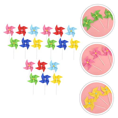 minkissy 18 Stück Teiliges Windmühlen Cake Topper aus Sicherem Eva Material Bunte Tortendeko für Geburtstagsparty Lebendige Windrad Deko für Kuchen als Party Cake Decoration und Birthday minkissy 18 Stück Teiliges Windmühlen Cake Topper aus Sicherem Eva Material Bunte Tortendeko für Geburtstagsparty Lebendige Windrad Deko für Kuchen als Party Cake Decoration und Birthday von minkissy