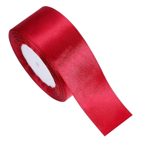 minkissy 1Rolle Geschenkband aus Polyester Robustes und Langlebiges Geschenkband Weinrot für Dekoration Basteln Blumenarrangements Hochzeiten und Feiertage minkissy 1Rolle Geschenkband aus Polyester Robustes und Langlebiges Geschenkband Weinrot für Dekoration Basteln Blumenarrangements Hochzeiten und Feiertage von minkissy