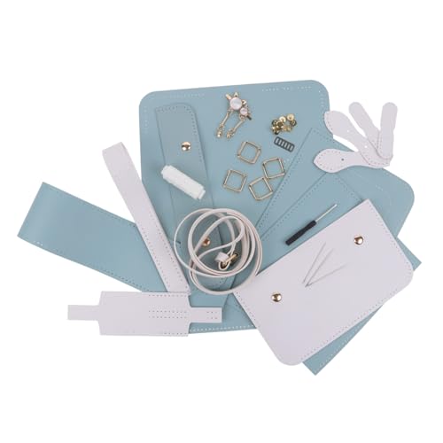 minkissy 1Satz DIY Crossbody Bag Making Kit Großes PU Leder Set für Anfänger Handgefertigte Umhängetasche Geschenkideen für Freunde und Familie Kreatives Basteln minkissy 1Satz DIY Crossbody Bag Making Kit Großes PU Leder Set für Anfänger Handgefertigte Umhängetasche Geschenkideen für Freunde und Familie Kreatives Basteln von minkissy