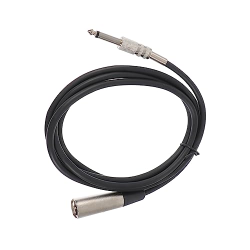 minkissy 1Stück Audiokabel Xlr mit Stark und Langlebig für und Recorder Schwarz Hohe Signalübertragungsqualität von minkissy