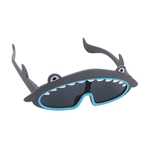 minkissy 1Stück Party Scherzbrille Mit Design Lustige Fotorequisiten Für Ergonomisch Für Feiern Graue Farbvariante Spaßbrillen Für Unvergessliche von minkissy