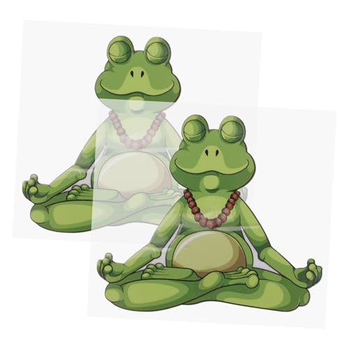 minkissy 2 Blätter Frosch Dekor Sticker Selbstklebend Scrapbook Journal Aufkleber für DIY Basteln Wasserfeste Frosch Aufkleber für Notizbuch Laptop Koffer minkissy 2 Blätter Frosch Dekor Sticker Selbstklebend Scrapbook Journal Aufkleber für DIY Basteln Wasserfeste Frosch Aufkleber für Notizbuch Laptop Koffer von minkissy