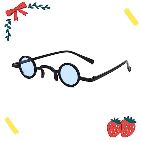 minkissy 2paare Retro Sonnenbrillen Im Lustige Kreative Brille Für Damen Und Mit Schwarzem Rahmen Und Blauem Für Partys Und Festivals von minkissy